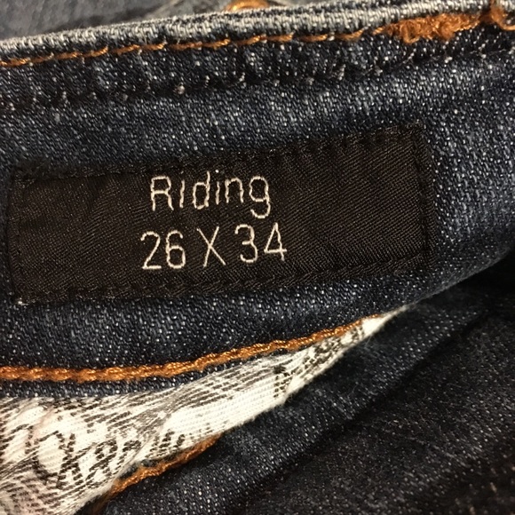 Rock & Roll Cowgirl Riding Jeans - Picture 2 of 2